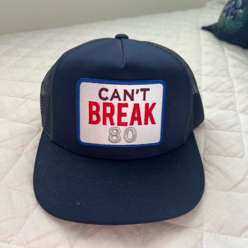 G/FORE “Can’t Break 80” Snapback Hat. NWT